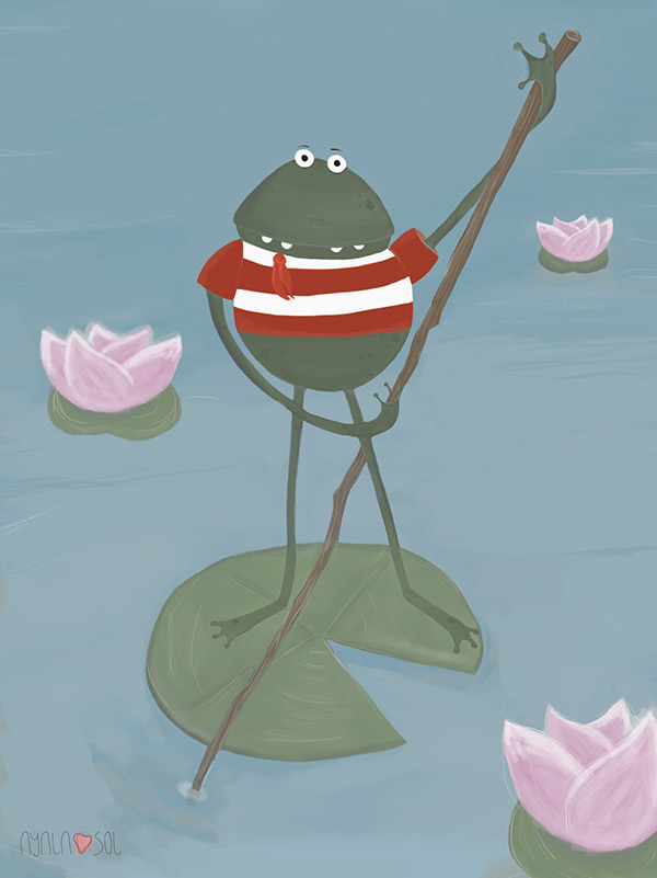 Entry 115267 in gondola frog by אילה סול