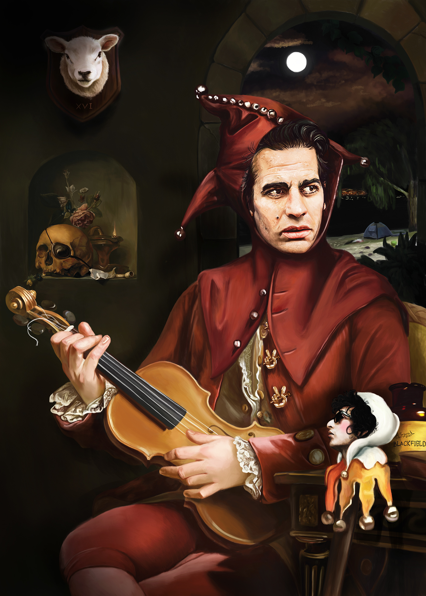 Entry 244401 in The Celebrities Saloon by Aviad Sajevitch Art & Illustrations