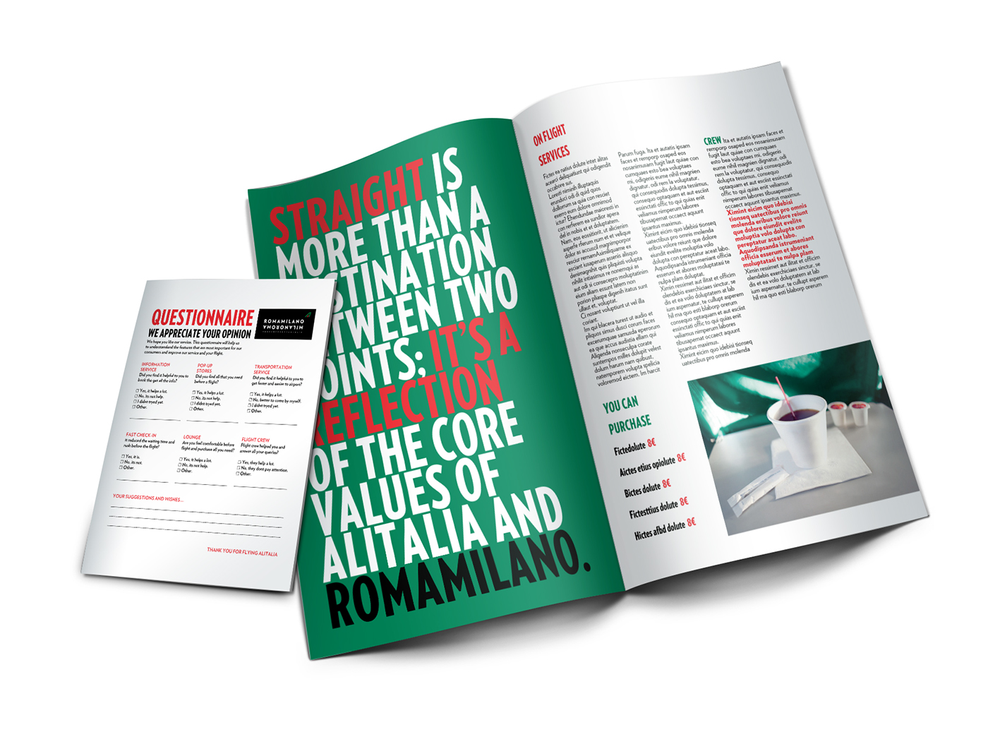 Entry 85277 in ROMAMILANO | Alitalia by 28/8 Design