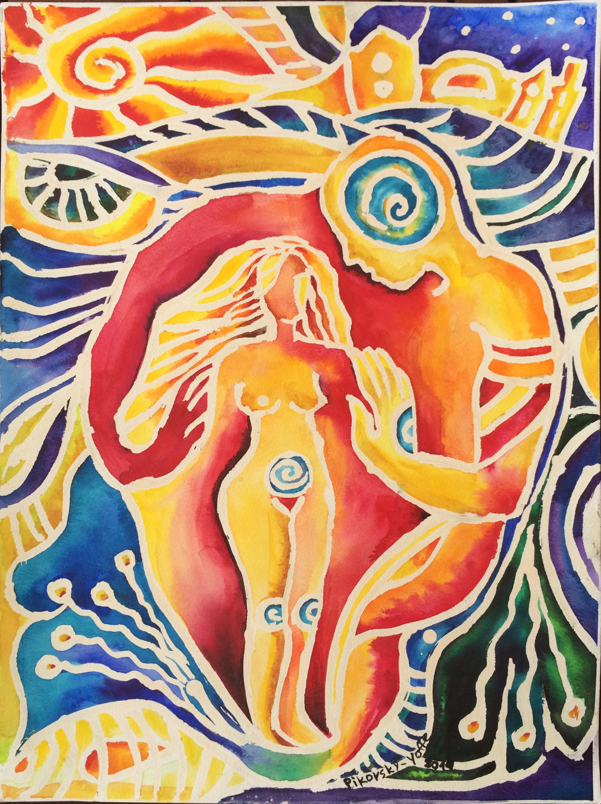 Entry 85956 in WaterColor ART by Alina Pikovsky-Yoffe, Graphic/WEB Design
