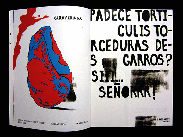 Entry 124296 in yellow, blue and red pages. by julianesc