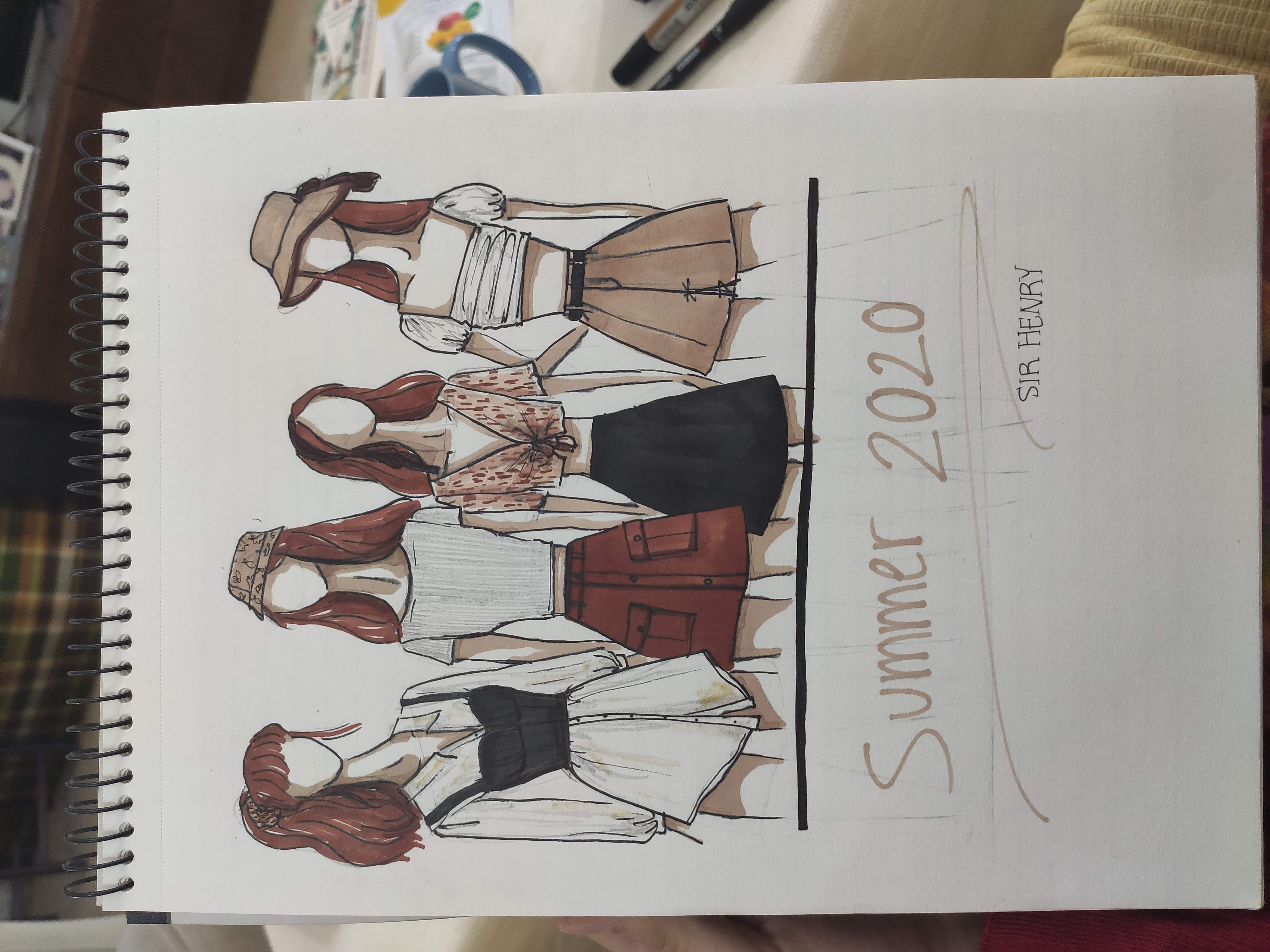 Entry 242438 in איורי אופנה by מעיין ברקוביץ