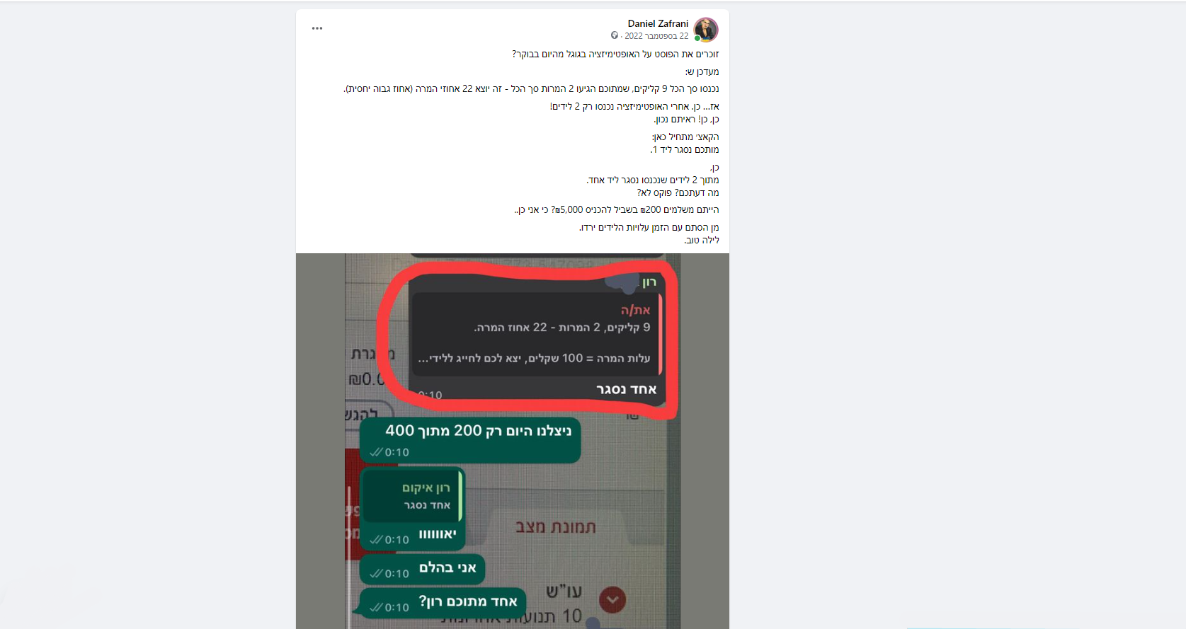 Entry 284130 in 10K₪ שהביאו 60K₪ - מונראו by דניאל זאפרני - כל מה שהעסק שלך צריך בדיגיטל