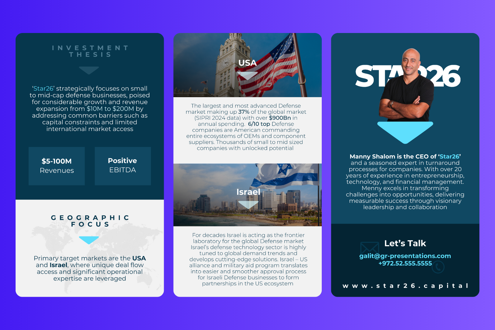 Entry 325978 in Digital One Pager #2 by GR Presentation Development