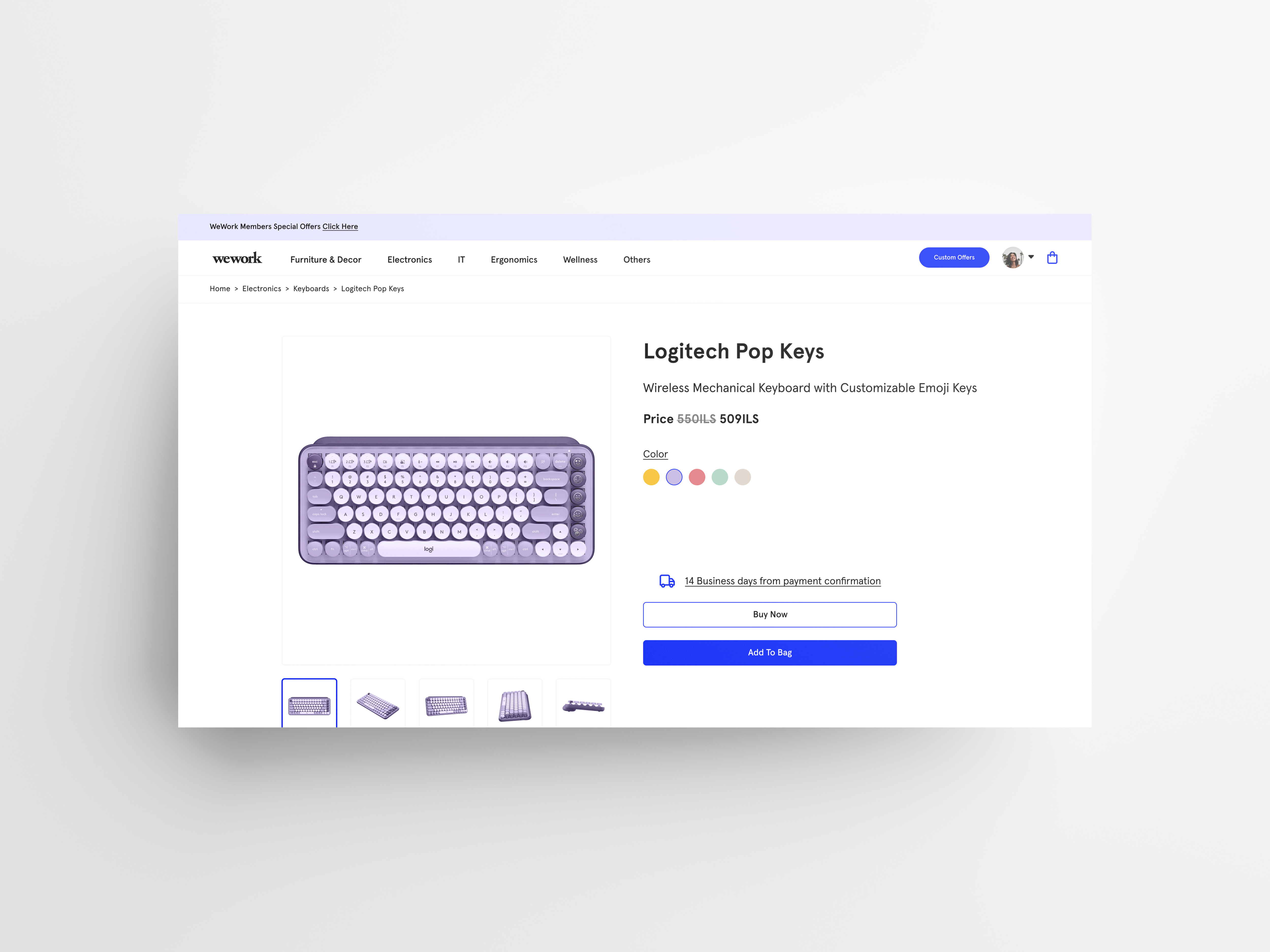 Entry 301458 in WeWork Store by Avaya Studio