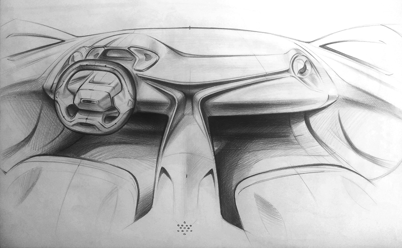 Entry 212763 in Car Interior Sketches by Igaleye design