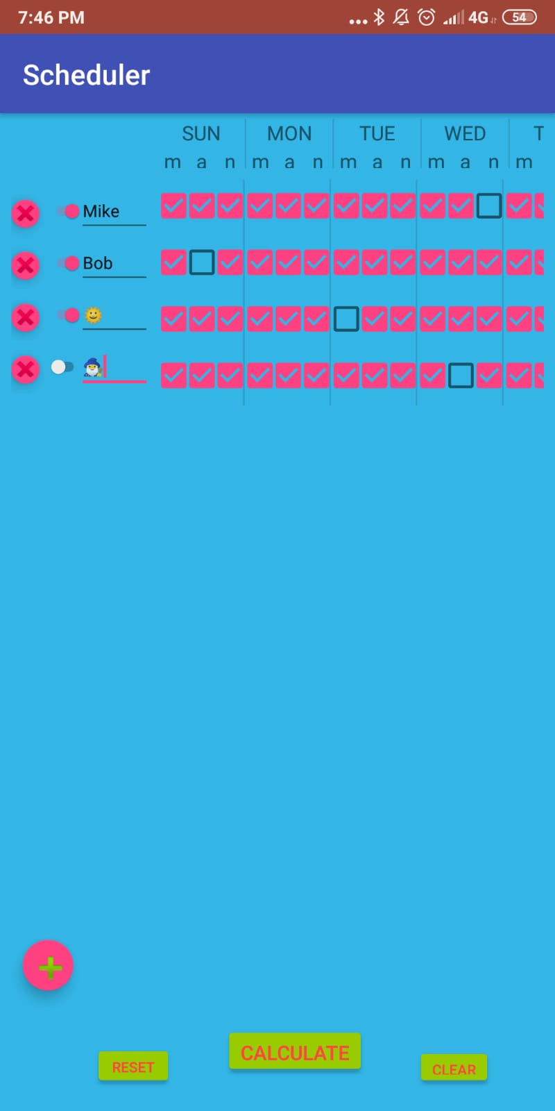Entry 232759 in Scheduler by ‪Michael K