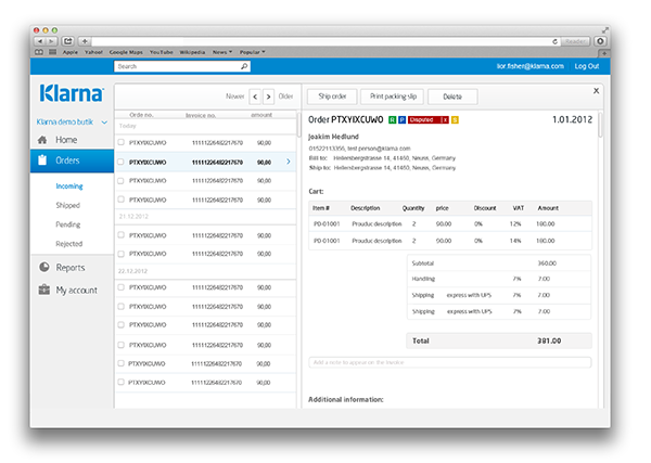 Entry 112001 in New Klarna online by עירית שיינזינגר