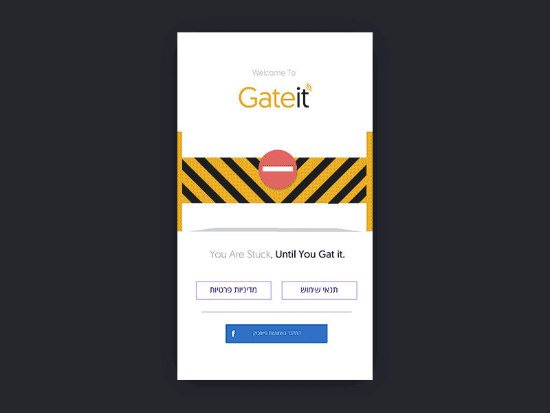 Entry 97926 in Gateit - App Design by Markart