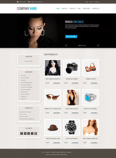 Entry 182669 in eCommerce WordPress theme by SKT Themes