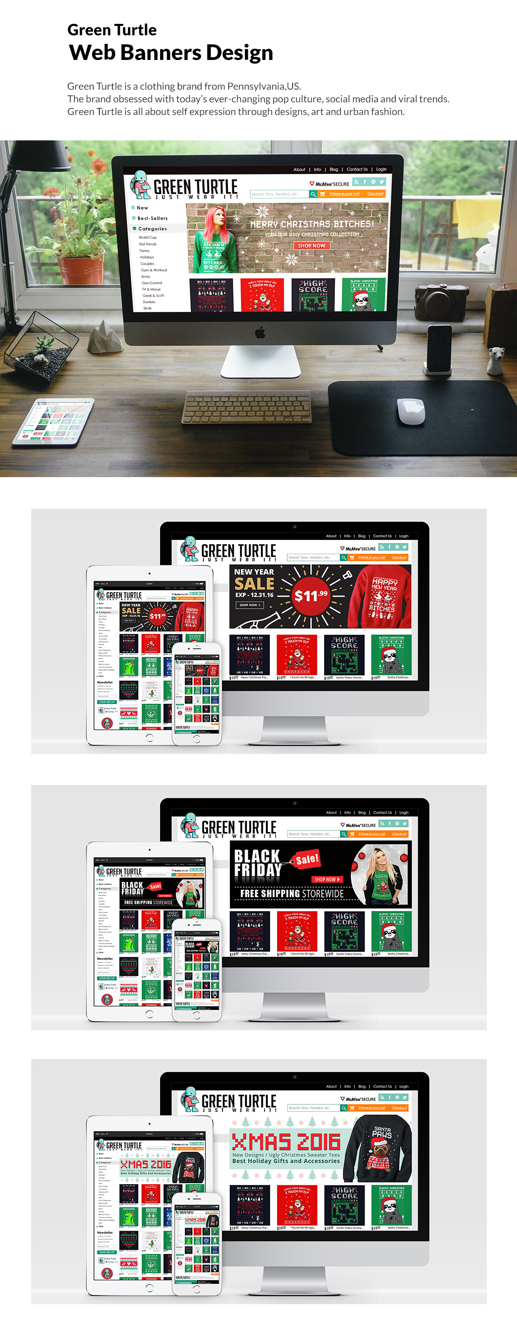 Entry 119025 in Web Banners Design by Moran Levy