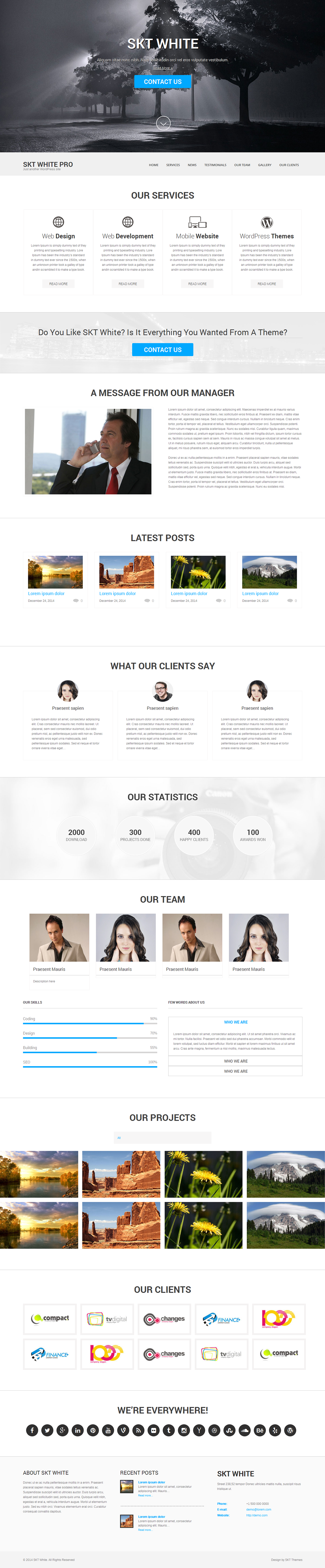 Entry 182581 in SKT White by SKT Themes