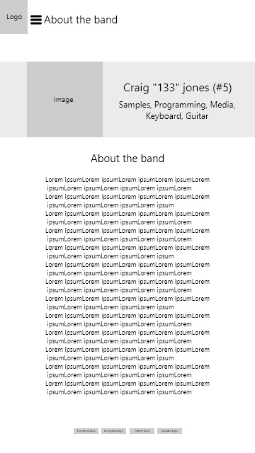 Entry 249744 in Ux & Ui project e-commers Slipknot band for mobile by Sarit Graphic Design