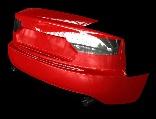 Entry 99821 in AUDI A5 SPORTBACK - REAR PART by S3D