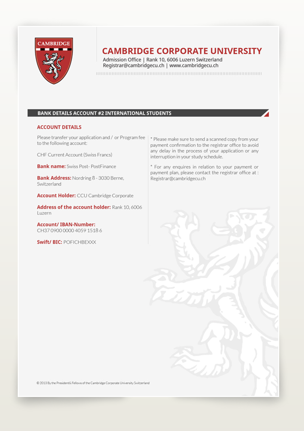Entry 99352 in Cambridge Corporate University - Marketing Materials by Graphic Boost