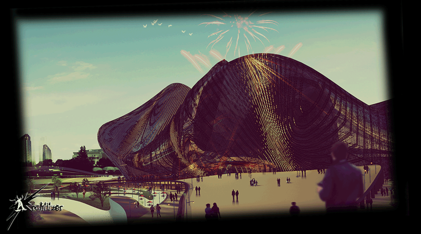 Entry 185003 in Olympic Stadium With Fluid Architecture by Freelancer