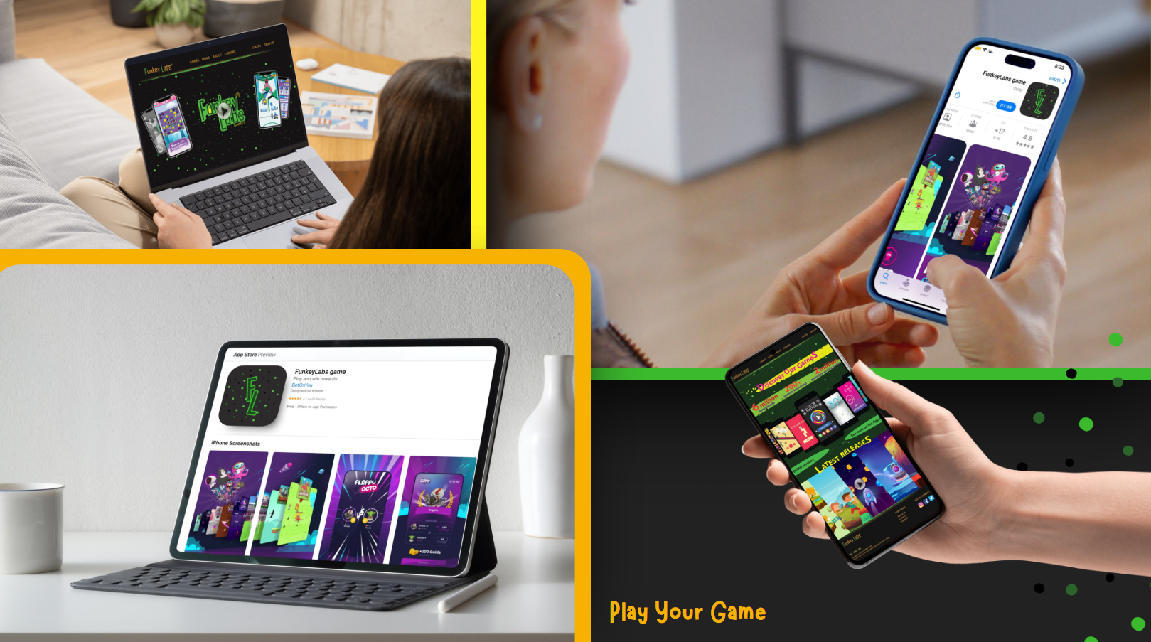Entry 335737 in Full branding for a company that develops mobile games. by Ekaterina Khalemsky