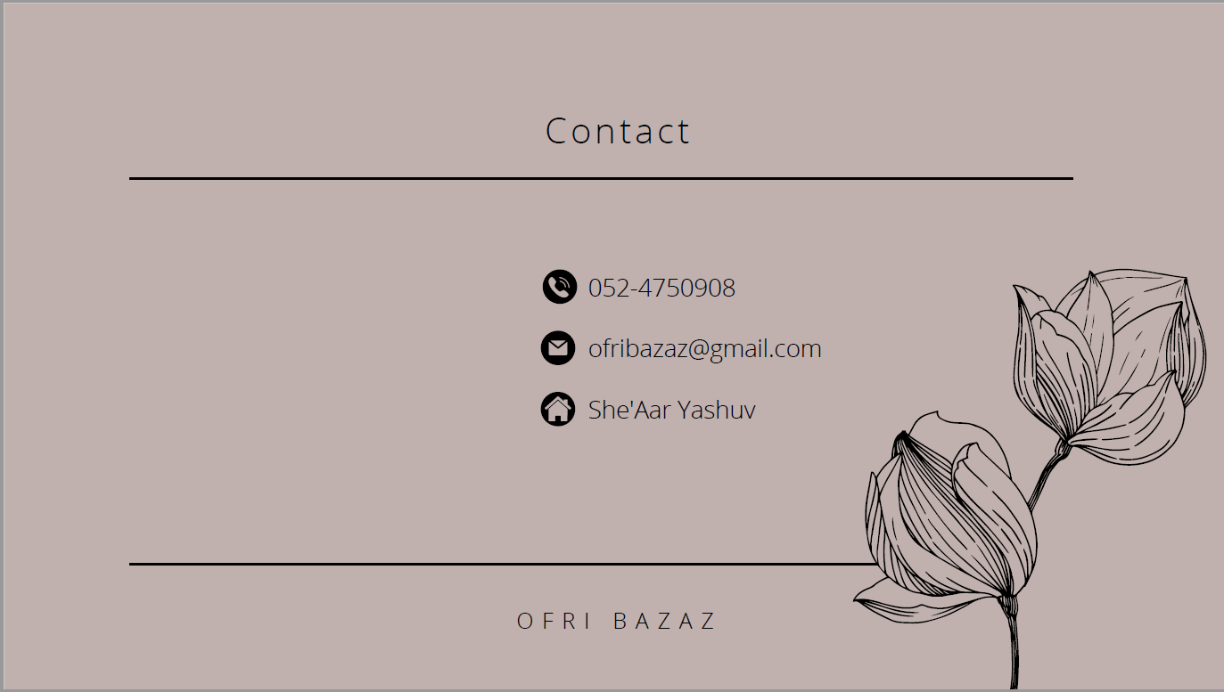 Entry 300913 in Portfolio by עופרי בזז