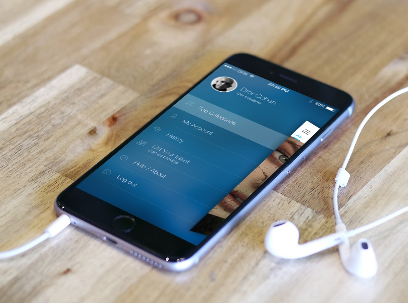 Entry 301168 in Mobile App Design by דרור כהן
