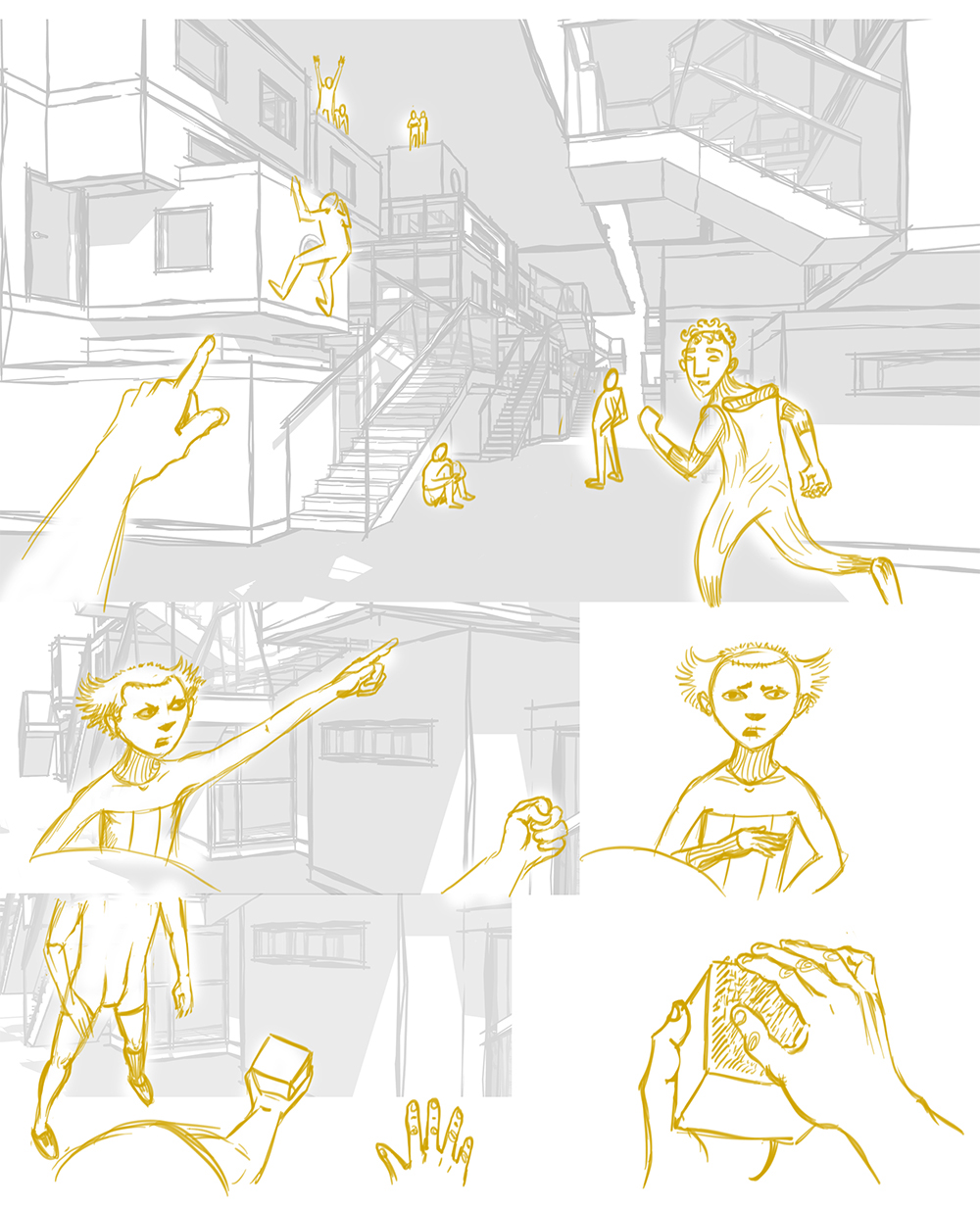 Entry 146454 in Mycelium Seep - Page Drawing process 5 by KLOOM STUDIO