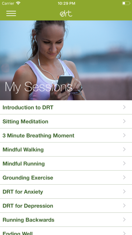 Entry 227182 in Dynamic Running Therapy app by Nimble AppGenie