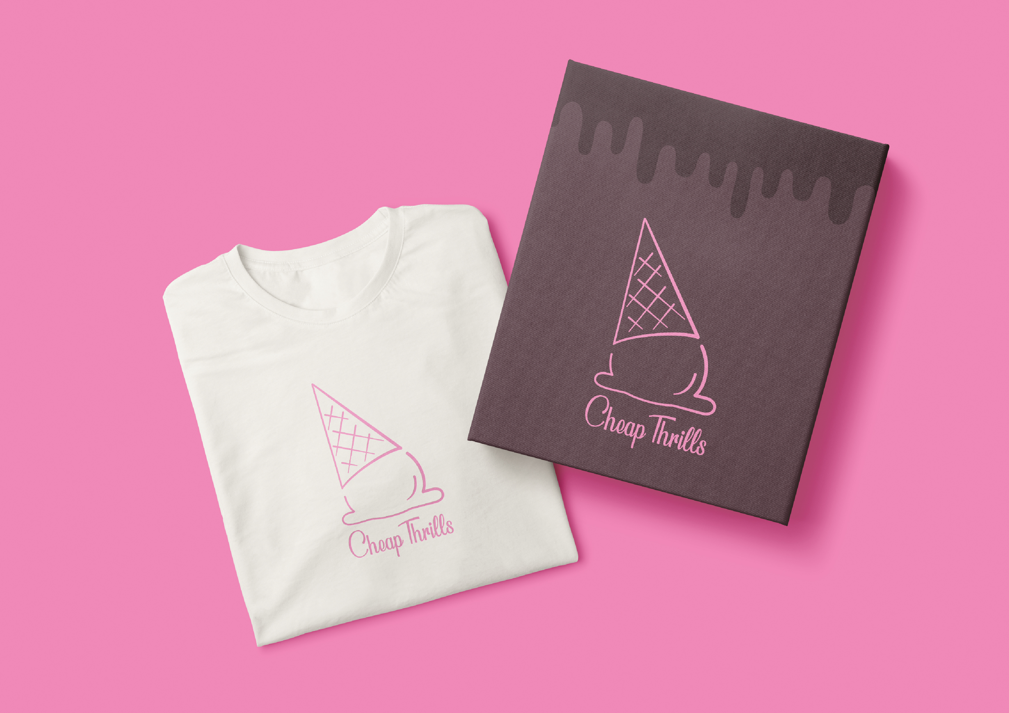 Entry 243260 in Cheap Thrills | Ice Cream by הילה יצחקי | עיצוב גרפי