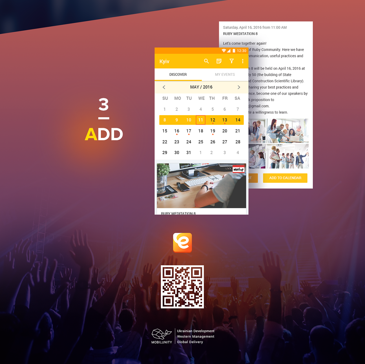 Entry 118756 in Meetup Application Event Calendar by Mobilunity