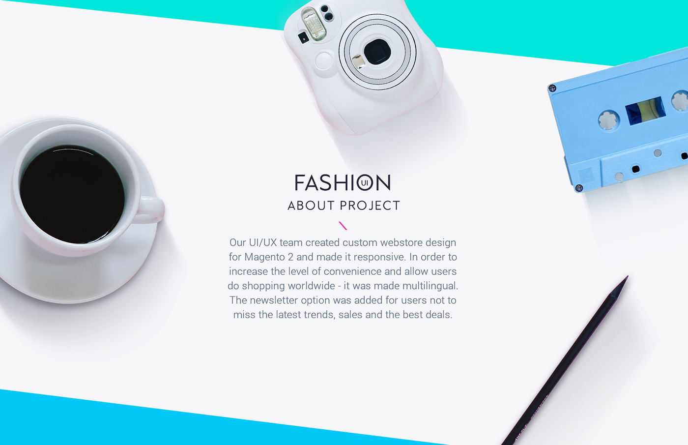 Entry 118723 in Modern Fashion eCommerce Site Design by Mobilunity