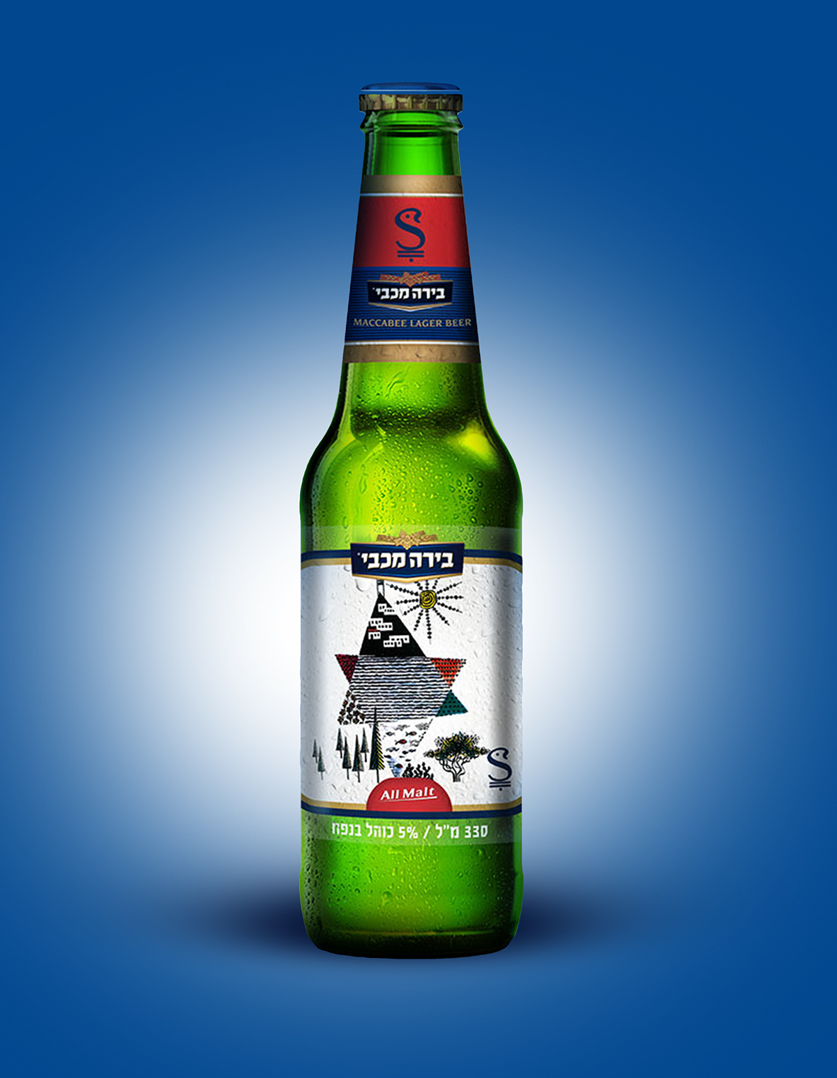 Entry 124229 in maccabi beer / yosef bau / limited edition by julianesc