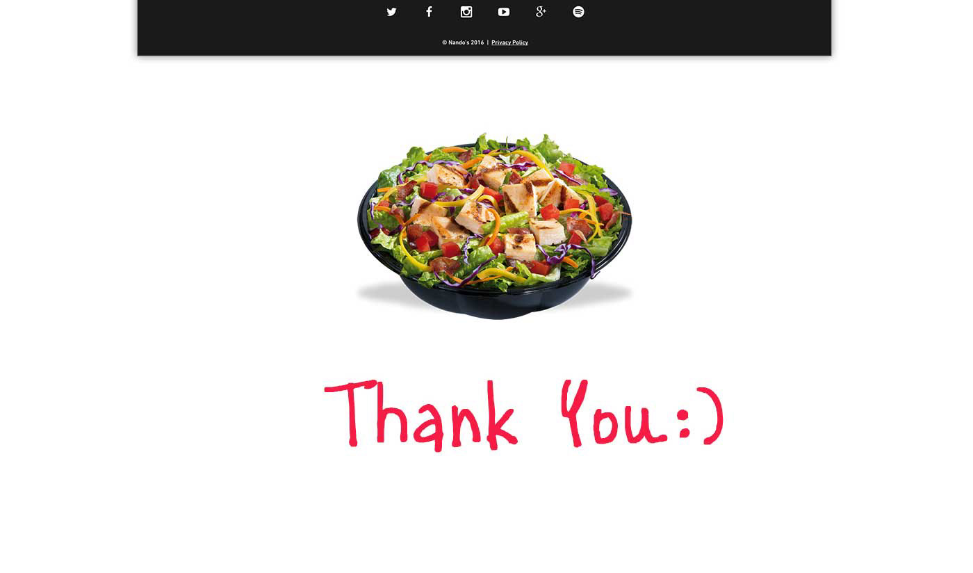 Entry 155670 in Nandos - Legendary flame-grilled PERi-PERi chicken by Root Info Solutions