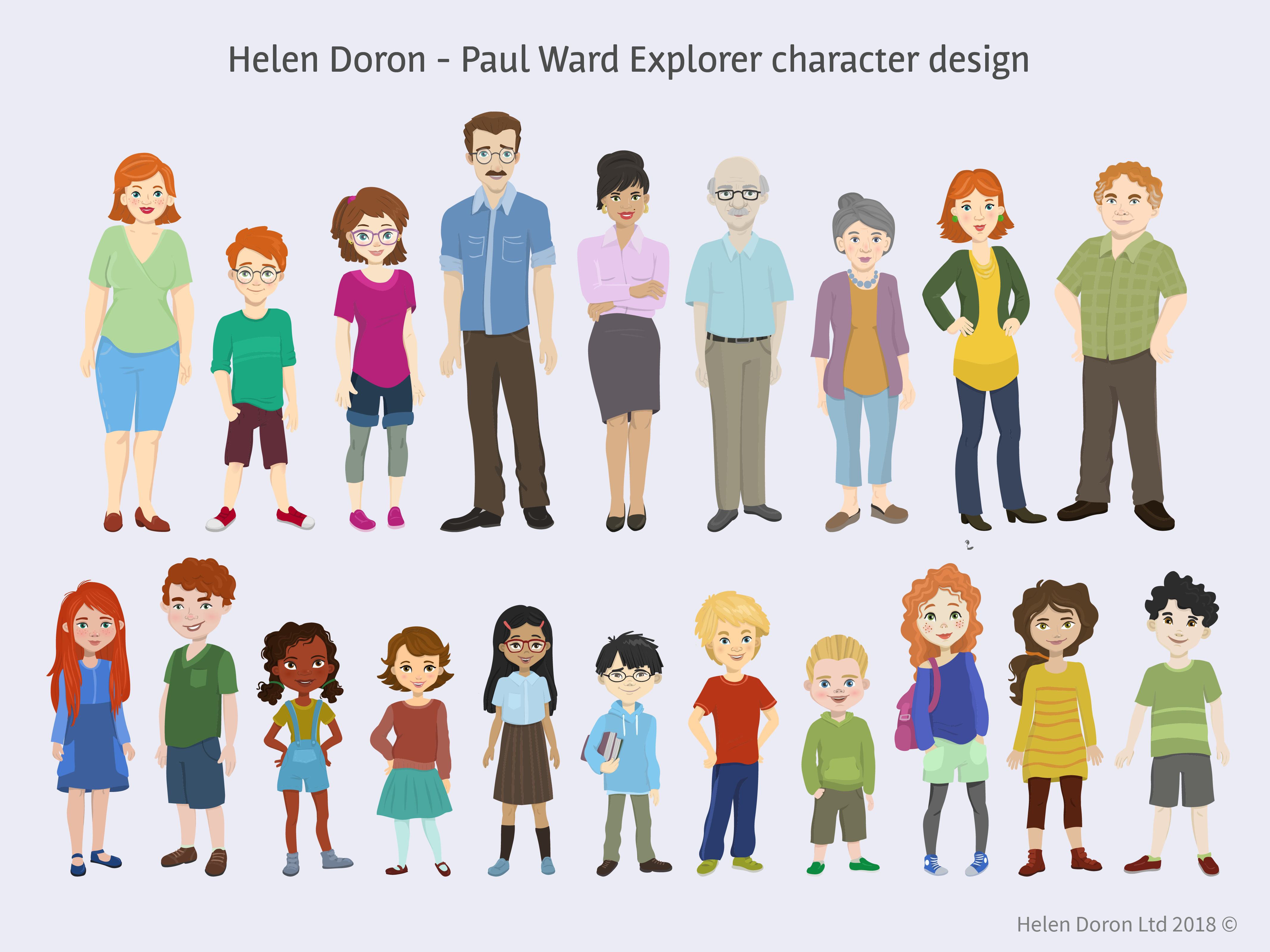 Entry 205469 in Character designs by מולי וולר