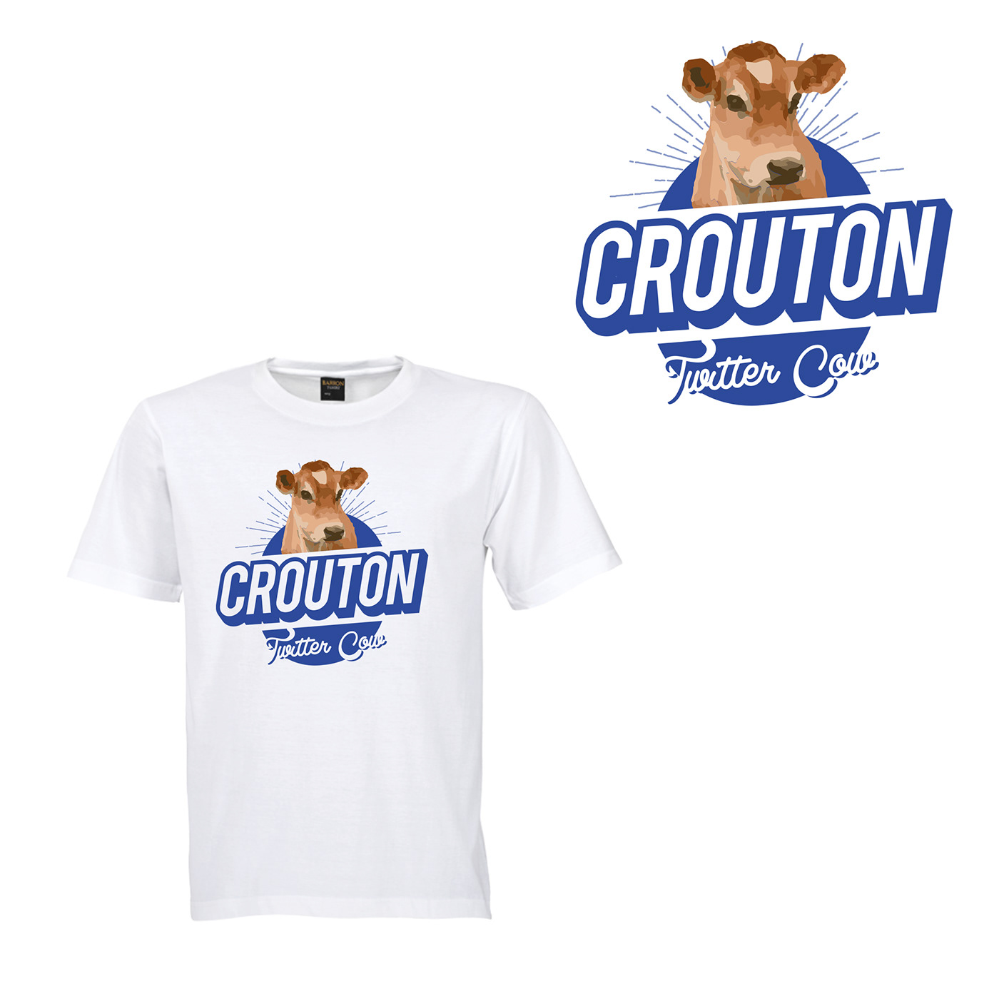Entry 249347 in Crouton T-Shirt Design by Sleepy Dzines