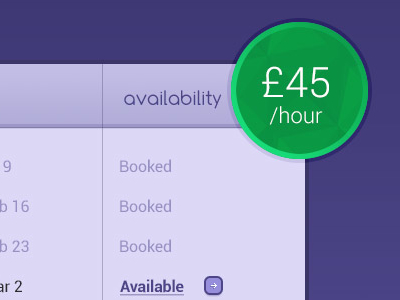 Entry 143563 in Availability by Lotus Digital Ltd