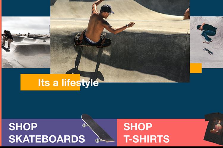 Deny - a streetwear brand guidelines featuring UI thumbnail