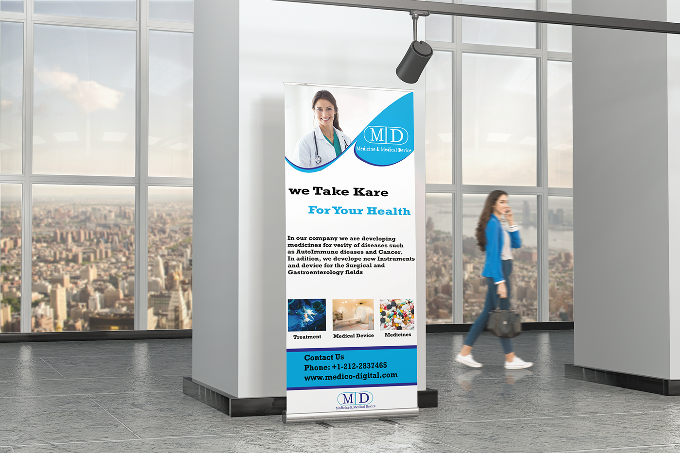 Entry 160768 in Medico Digital by צוקי - עיצוב גרפי