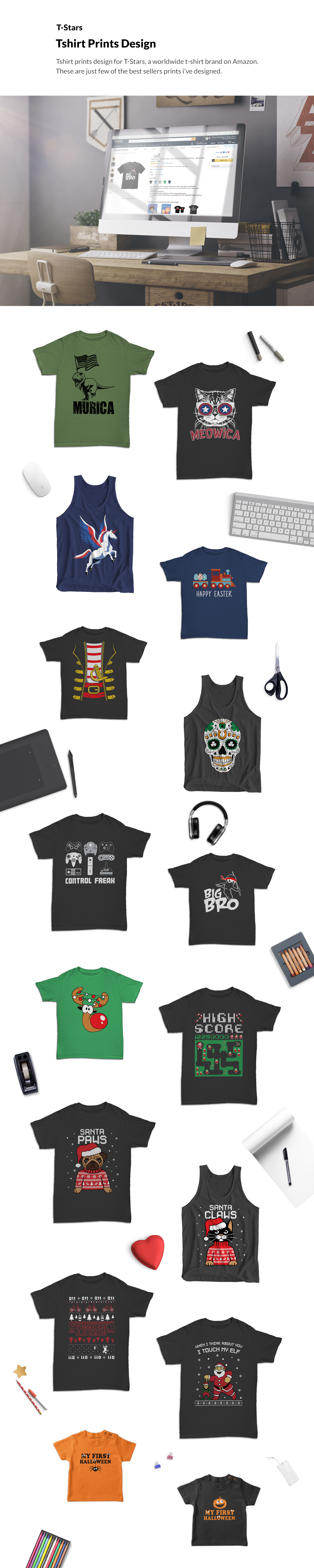 Entry 119027 in T-shirt Prints Design by Moran Levy