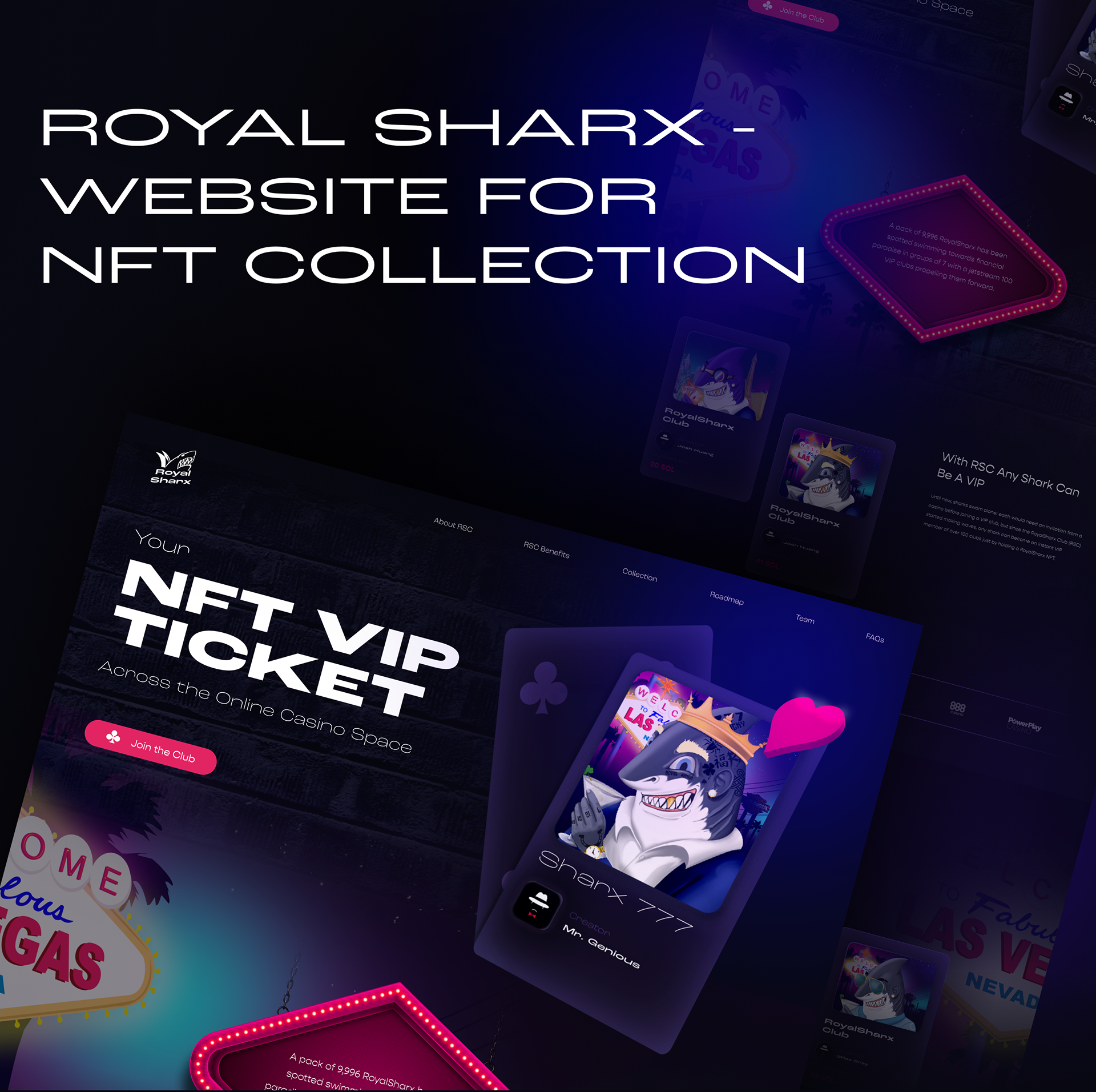 Entry 299149 in NFT Collection Website by Anastasia Nestroevaia
