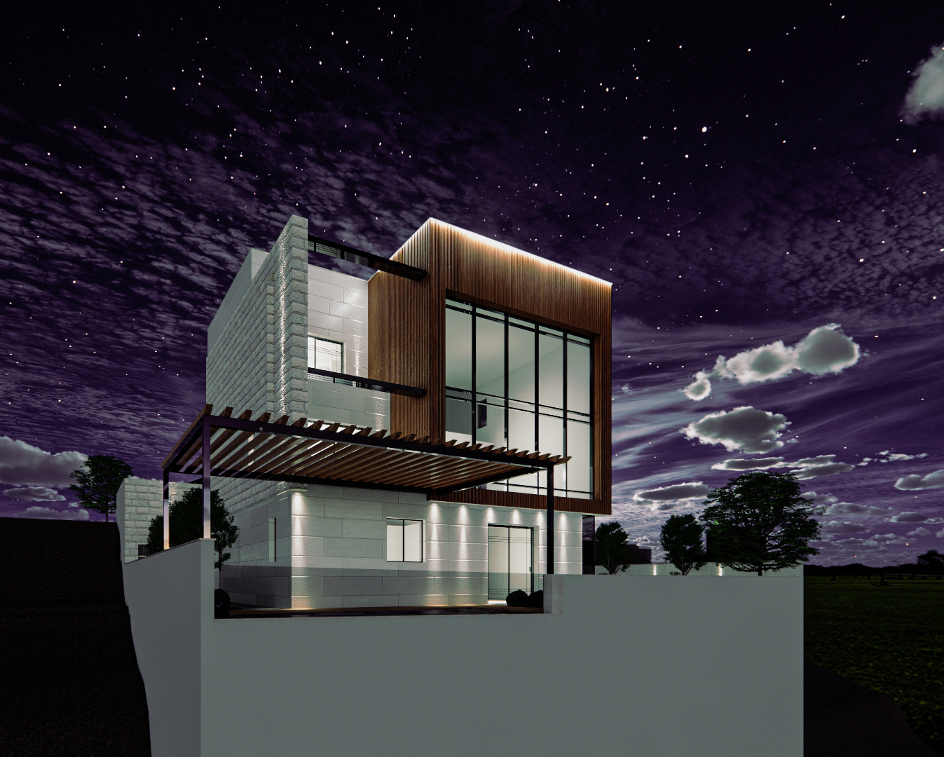 Entry 288179 in villa design 3 by אחמד אבו גזאלה אדריכלות ועיצוב פנים