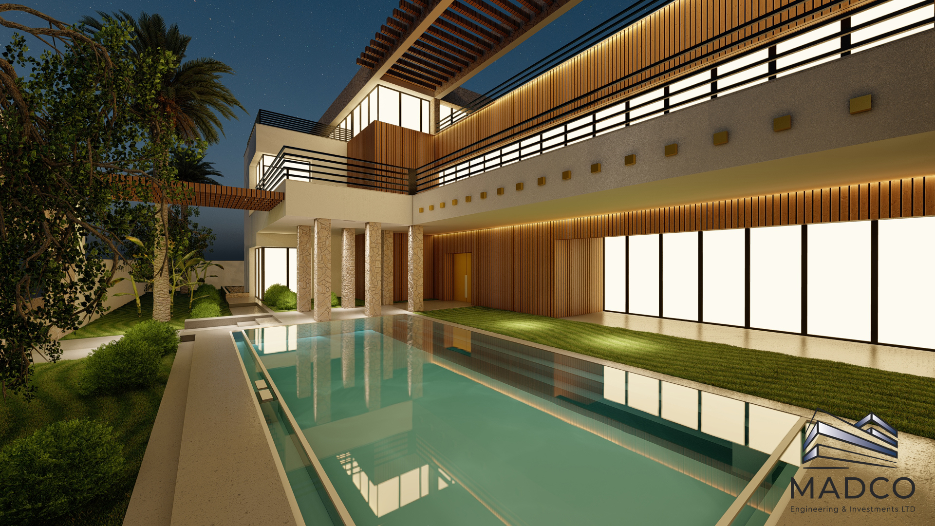 Entry 288207 in villa design 5 by אחמד אבו גזאלה אדריכלות ועיצוב פנים