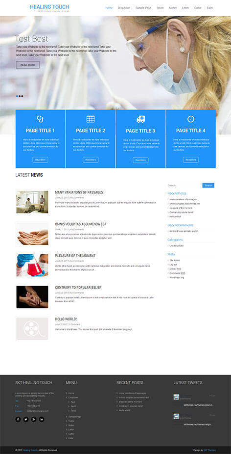 Entry 182386 in Healing Touch Lite by SKT Themes