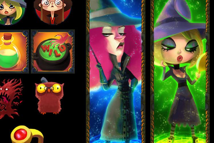 wicked witches slot thumbnail