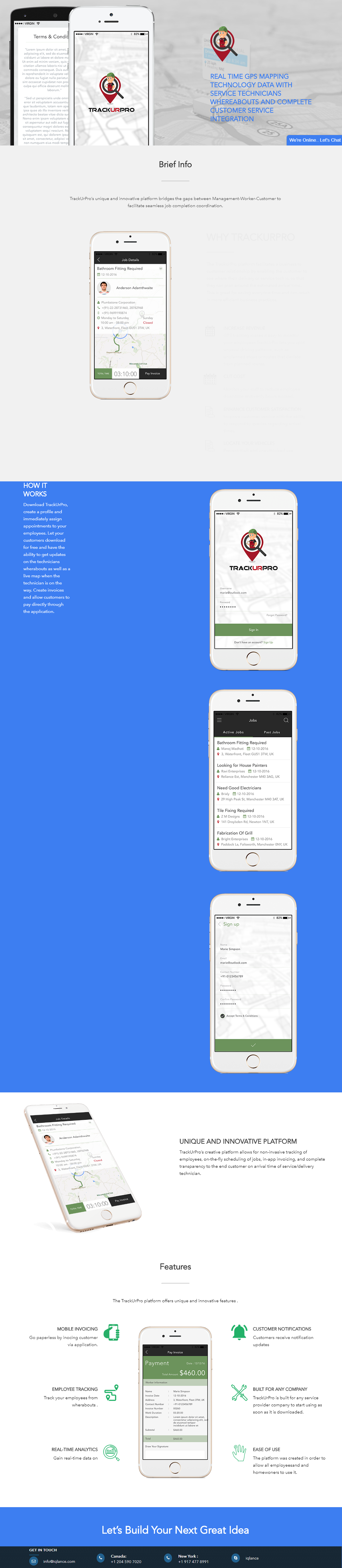 Entry 149586 in TrackURPro - For Management-Worker-Customer by iQlance Solutions