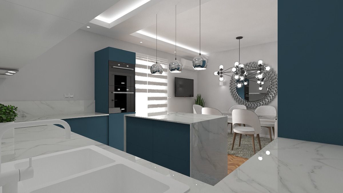 Entry 192928 in Kitchen interior design by MladMa