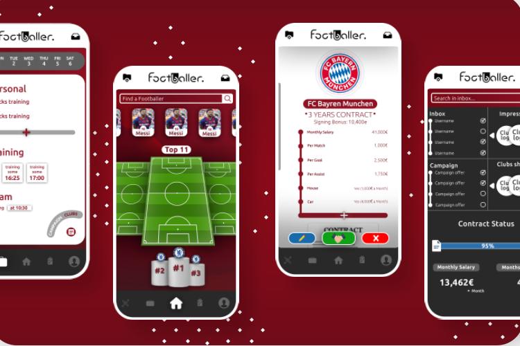 Open Zoomed Related Entry Footballer app