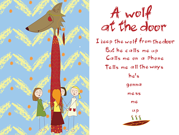 Entry 122012 in Radiohead's album "Hail to the thief" illustrations. by lidia tomashevskaya
