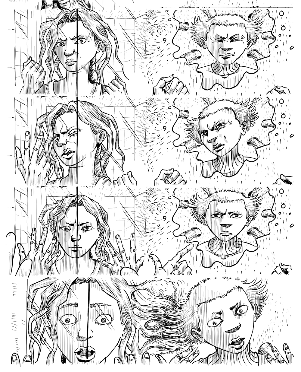 Entry 146447 in Mycelium Seep - Page Drawing process 24 by KLOOM STUDIO