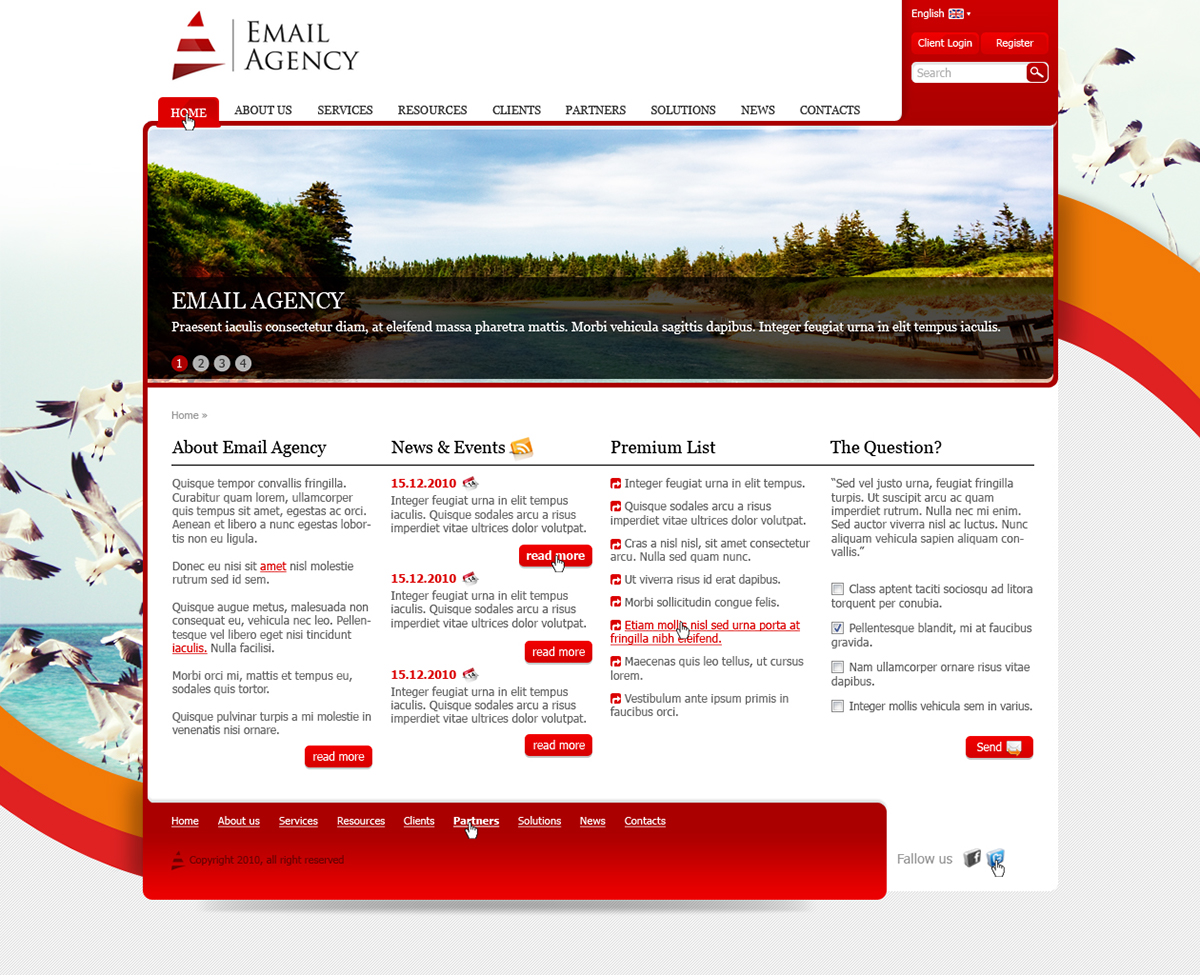 Entry 135040 in Email Agency by Nikolay Sabev