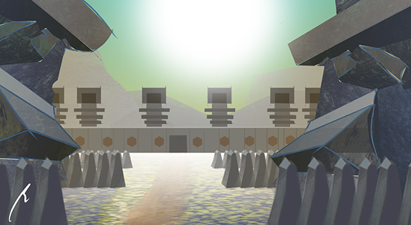 Entry 125256 in Concept art - Landscapes by Nimrod Levy