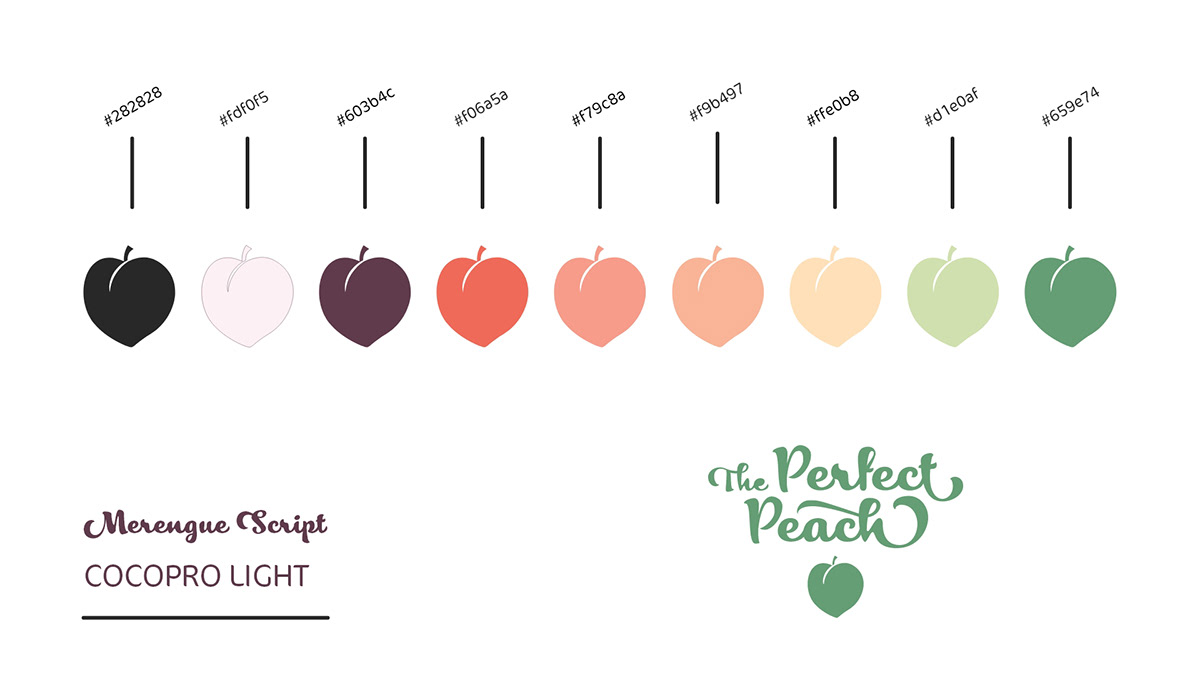 Entry 268260 in The Perfect Peach Logo Design by Linushka Design