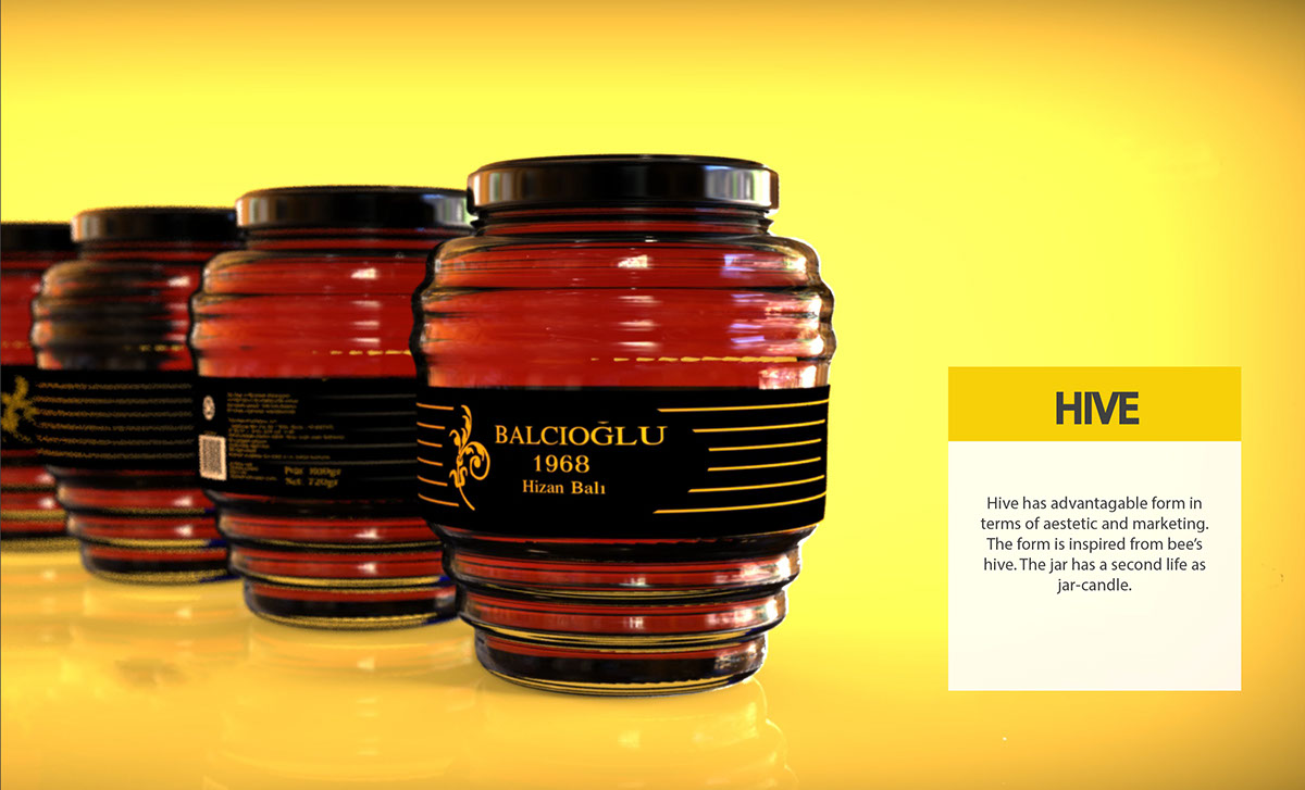 Entry 127906 in Double life honey jar by UCL Design